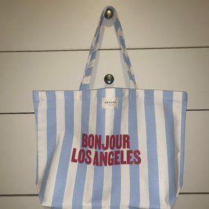 Sezane Tote Bonjour Los Angeles